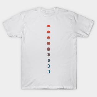 Sunset to Moonrise (Front Design) T-Shirt